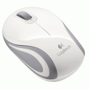 Mouse Mouse Logitech Retail M187 Mini Wireless Ottico Bianco Usb P/n 910-002735