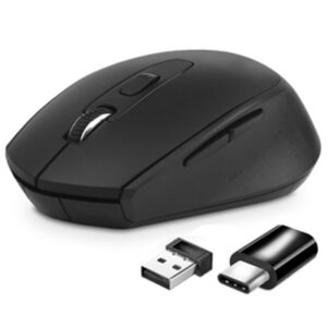 Mouse Mouse Cordless Usb Atlantis P009-m7030-g Ottico 1200dpi-6 Tasti-mini Ric."nano Size"usb-nero-ean: 8026974022819